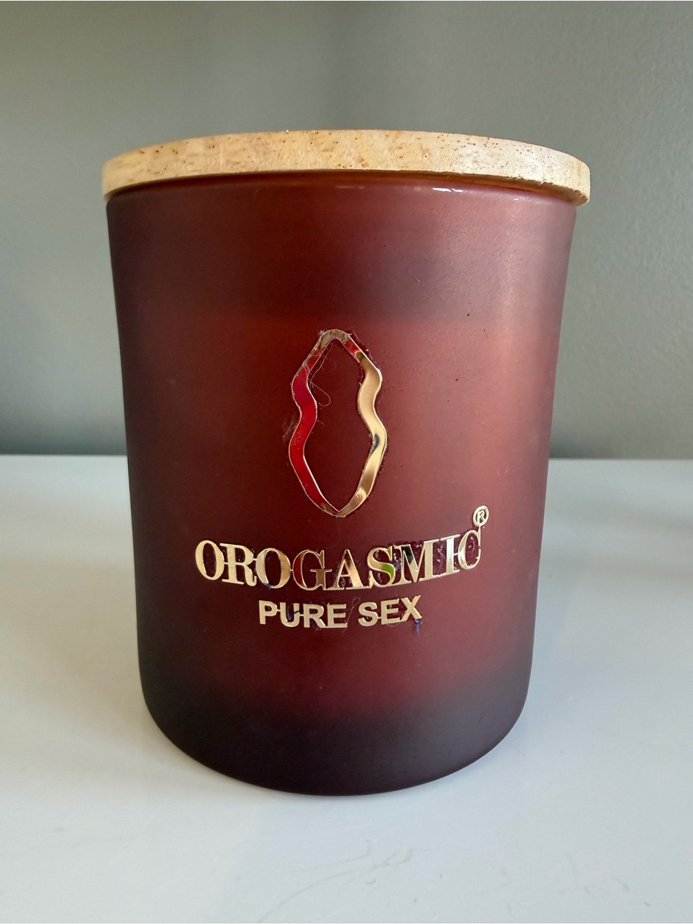 Pure Sex Scented Candle Orogasmic Perfumes Brand
